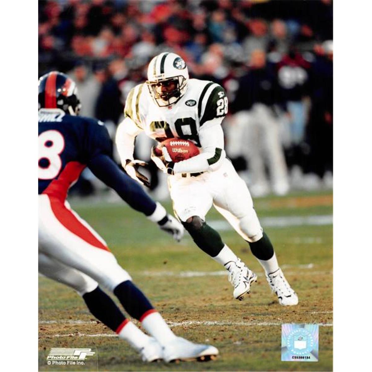 Picture of Autograph Warehouse 443656 8 x 10 in. Curtis Martin Unsigned Photo No. 4 for New York Jets