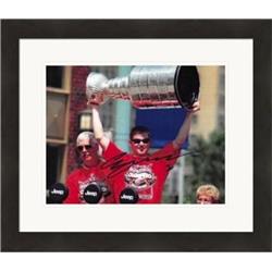Picture of Autograph Warehouse 454850 8 x 10 in. Chris Osgood Autographed Photo No. SC1 Matted & Framed for Detroit Red Wings Stanley Cup Champion