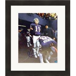 Picture of Autograph Warehouse 454930 11 x 14 in. Phil Simms Autographed Photo No. 3 Matted & Framed for New York Giants