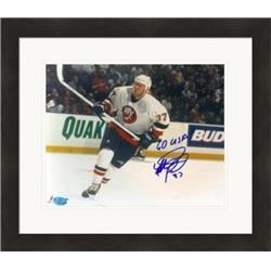 Picture of Autograph Warehouse 433013 8 x 10 in. New York Islanders No. SC3 Inscribed Go USA Matted & Framed Mark Parrish Autographed Photo