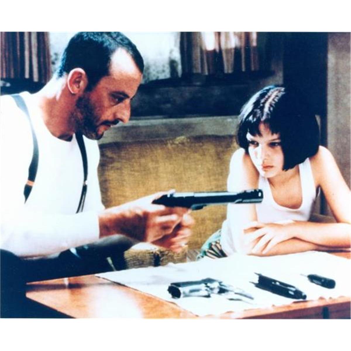 Picture of Autograph Warehouse 443556 8 x 10 in. Glossy No. 1 The Professional Jean Reno Natalie Portman Photo