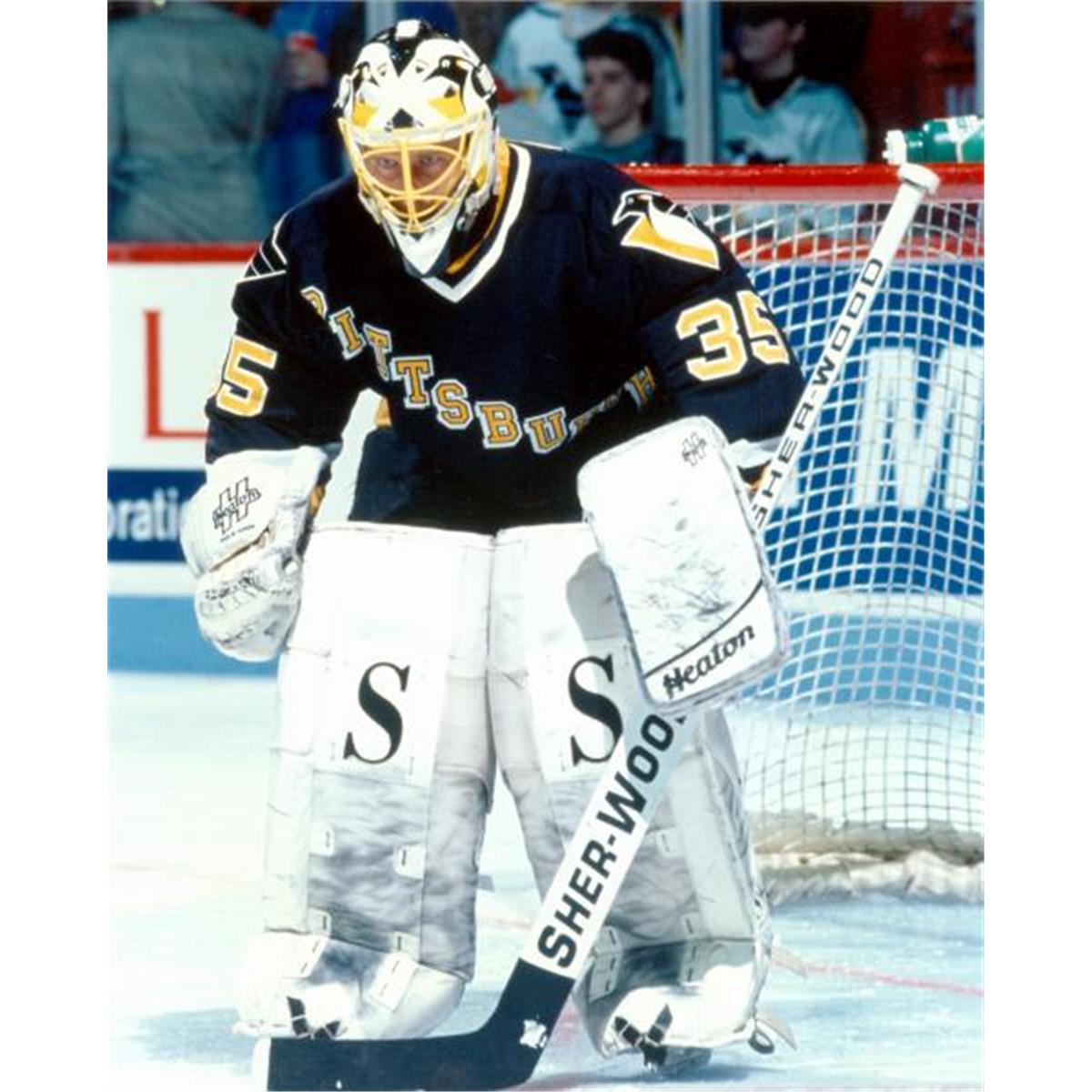 Picture of Autograph Warehouse 443586 8 x 10 in. Pittsburgh Penguins No. 1 Tom Barrasso Photo