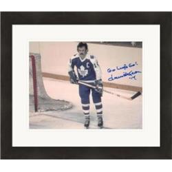 Picture of Autograph Warehouse 465236 8 x 10 in. Toronto Maple Leafs Hockey Hall of Fame No. SC7 Inscribed Go Leafs Go Matted & Framed Dave Keon Autographed Photo