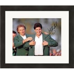 465261 8 x 10 in. Golf Masters Champion No. SC2 Green Jacket Matted & Framed Jose Maria Olazabal Autographed Photo