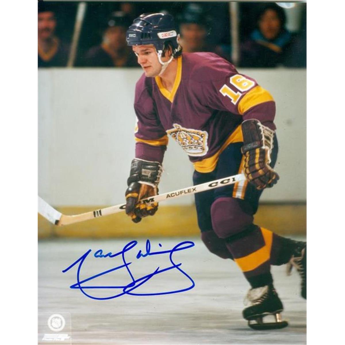 Picture of Autograph Warehouse 465361 8 x 10 in. Los Angeles Kings Hall of Famer No. 3 Marcel Dionne Autographed Photo