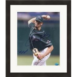 433053 8 x 10 in. Tampa Bay Rays No. SC1 Big Game James Matted & Framed James Shields Autographed Photo