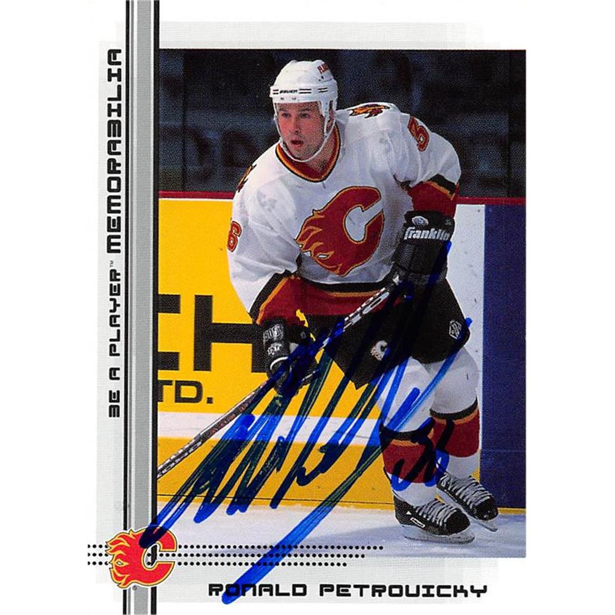 Picture of Autograph Warehouse 466128 Ronald Petrovicky Autographed Hockey Card&#44; 2000 BAP No. 478