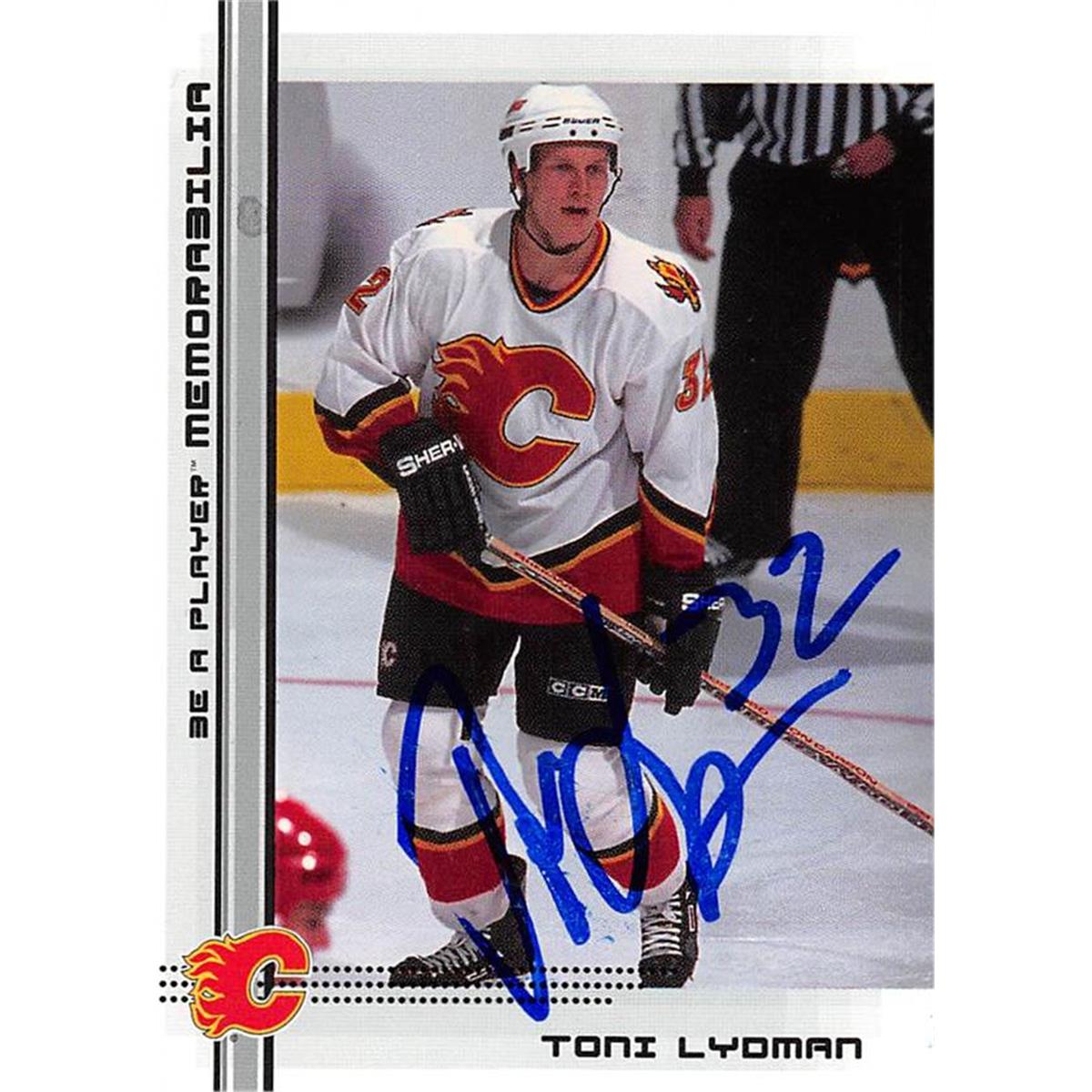 Picture of Autograph Warehouse 466127 Toni Lyoman Autographed Hockey Card&#44; 2000 BAP No. 488