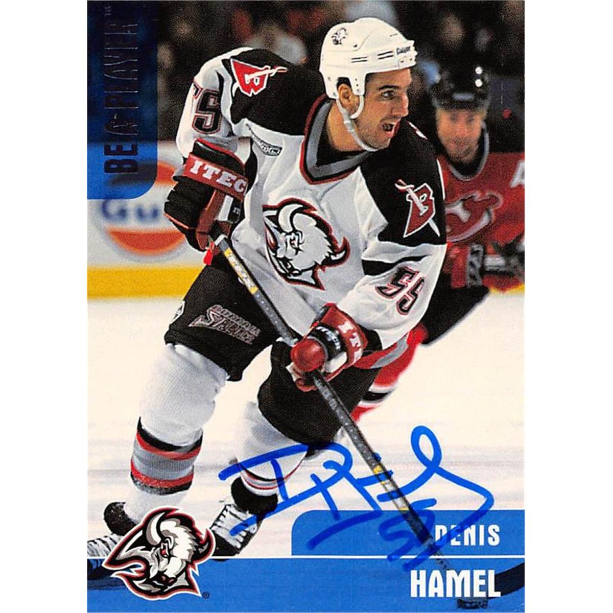 Picture of Autograph Warehouse 466167 Denis Hamel Autographed Hockey Card&#44; 1999 BAP No. 376
