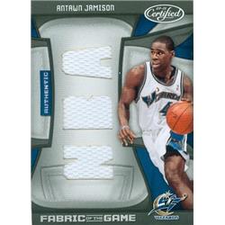 466481 Antawn Jamison Player Washington Wizards Worn Jersey Patch Basketball Card 2010 Panini Certified FOGAJ LE 32-50