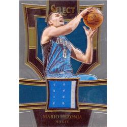 466499 Mario Hezonja Player Worn Jersey Patch Basketball Card, Orlando Magic - 2018 Panini Select Chrome No.SSMHZ