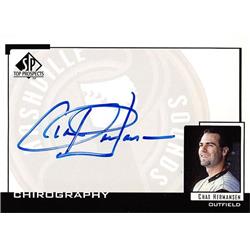 465492 Chad Hermansen Autographed Baseball Card, Minor League - 1999 Upper Deck Chirography Top Prospects No.CH