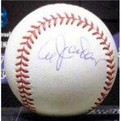 496950 Al Jackson Autographed Baseball on Side Panel - OMLB 1962 Original New York Mets St. Louis Cardinals 1967 Champion