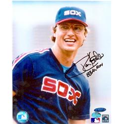 496959 8 x 10 in. Ron Kittle Autographed Photo - Inscribed 83 AL Roy Chicago White Sox Rookie Rookie of the Year 1983