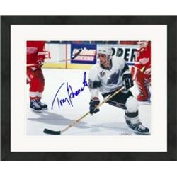 Picture of Autograph Warehouse 486922 8 x 10 in. Tony Granato Autographed Photo - Los Angeles Kings No.1 Upper Deck Certified Hologram Matted & Framed