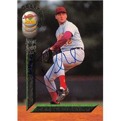 560362 Paul Wilson Autographed Baseball Card - Florida State University Seminoles FSU 67 1994 Signature Rookies Draft Picks No.2