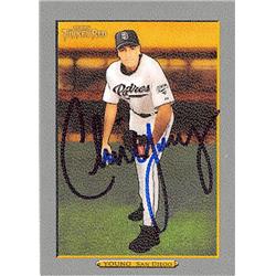 539335 Chris Young Autographed Baseball Card - San Diego Padres 2006 Topps Turkey Red No.498 -  Autograph Warehouse