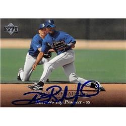 539402 Desi Relaford Autographed Baseball Card - Seattle Mariners, 67 1995 Upper Deck Top Prospect No.77