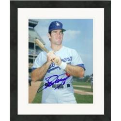 539621 8 x 10 in. Steve Garvey Autographed Matted & Framed Photo - Los Angeles Dodgers No.1
