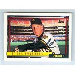 Picture of Autograph Warehouse 222960 Steve Buechele Autographed Baseball Card - Pittsburgh Pirates 1992 Topps No.622