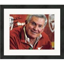 Picture of Autograph Warehouse 528483 8 x 10 in. Mack Brown Autographed Matted & Framed Photo - Texas Longhorns Football Coach Hook Em No.9