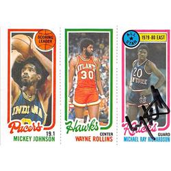 527732 Michael Ray Richardson Autographed Basketball Card - New York Knicks 1980 Topps All Star No.15