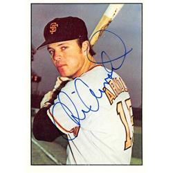 539379 Chris Arnold Autographed Baseball Card - San Francisco Giants, 67 1975 SSPC No.99