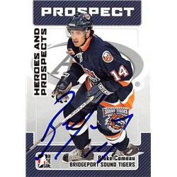 Picture of Autograph Warehouse 528243 Blake Comeau Autographed Hockey Card - New York Islanders&#44; SC 2007 In the Game Heroes & Prospects No.168