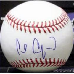 528601 Carl Crawford Autographed Baseball MLB Authentication Hologram - Tampa Bay Rays 4x All Star, 3x Stolen Base Champ