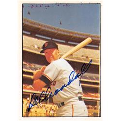 539375 Del Crandall Autographed Baseball Card - San Francisco Giants, 67 1978 TCMA No.144