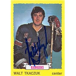 Picture of Autograph Warehouse 539575 Steve Vickers Autographed Hockey Card - New York Rangers&#44; 67 1973 Topps No.57