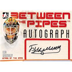 560272 Derek Morris Autographed Hockey Card - Calgary Flames 2002 in the Game Vault No.177