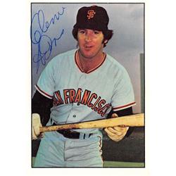 539369 Glenn Adams Autographed Baseball Card - San Francisco Giants, 67 1975 SSPC No.108