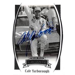 527307 Cale Yarborough Autographed Trading Card - Auto Racing 2007 Press Pass Legends No.21