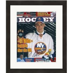 Picture of Autograph Warehouse 528308 No.SC3 Nino Niederreiter Autographed Magazine Cover Framed Matted - New York Islanders Switzerland
