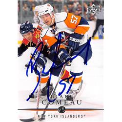 Picture of Autograph Warehouse 528232 Blake Comeau Autographed Hockey Card - New York Islanders&#44; SC 2008 Upper Deck No.77