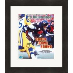 Picture of Autograph Warehouse 528312 No.SC7 Jim McMahon Autographed Magazine cover framed matted - Chicago Bears