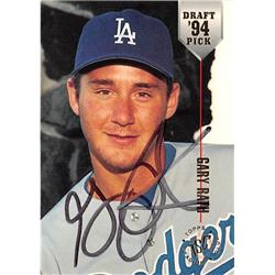 539021 Gary Rath Autographed Baseball Card - Los Angeles Dodgers 1994 Topps Stadium Club Draft Pick No.20