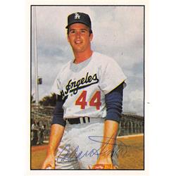 539026 Alan Foster Autographed Baseball Card - Los Angeles Dodgers, 67 1981 TCMA No.465