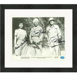 517210 8 x 10 in. Marie Windsor, Rod Cameron & Cesar Romero Autographed Matted & Framed Photo - The Jungle No.1