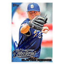 527571 Clayton Richard Autographed Baseball Card - San Diego Padres 2010 Topps No.456 -  Autograph Warehouse