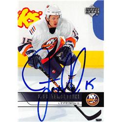 Picture of Autograph Warehouse 528052 Jeff Tambellini Autographed Hockey Card - New York Islanders&#44; SC 2006 Upper Deck No.124