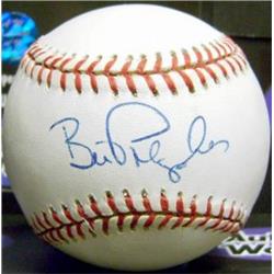 528321 Bill Pulsipher Autographed Baseball - OMLB NY Mets Brewers & Red Sox Cardinals
