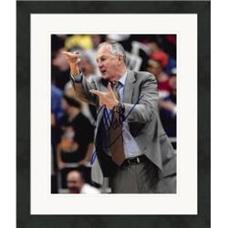 Picture of Autograph Warehouse 528541 8 x 10 in. Jim Calhoun Autographed Matted & Framed Photo - Connecticut Huskies&#44; NCAA Champions No.34