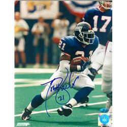 Picture of Autograph Warehouse 528414 8 x 10 in. Tiki Barber Autographed Photo - New York Giants Teams All Time Leading Rusher Image No.13