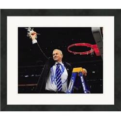 Picture of Autograph Warehouse 528540 8 x 10 in. Jim Calhoun Autographed Matted & Framed Photo - Connecticut Huskies&#44; NCAA Champions No.33