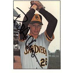 539337 Rich Folkers Autographed Baseball Card - San Diego Padres, 67 1975 SSPC No.114