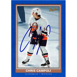 Picture of Autograph Warehouse 528058 Chris Campoli Autographed Hockey Card - New York Islanders&#44; SC 2006 Upper Deck Bee Hive No.148