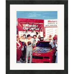 528536 8 x 10 in. Darrell Waltrip Autographed Matted & Framed Photo - Auto Racing NASCAR No.4