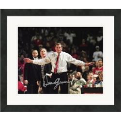 Picture of Autograph Warehouse 528539 Denny Crum Autographed 8x10 Matted & Framed Photo - Louisville Cardinals Coach No.18